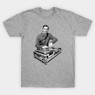 MR. ROGERS - Dj Turntables hip-hop T-Shirt